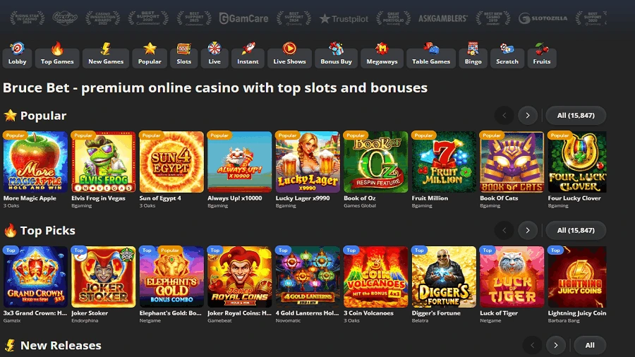 Bruce Bet Casino